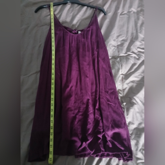 NWT Roxy Purple Mini Dress - Picture 4 of 7